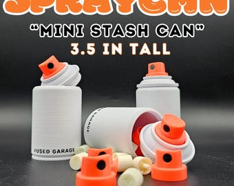 Mini Spray Can Container  3.5in - Prop