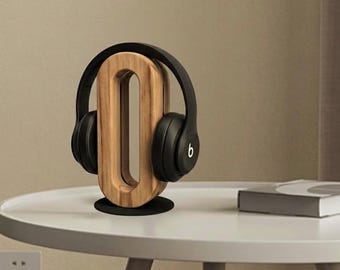 Supporto per cuffie / Supporto per cuffie in legno / Supporto per cuffie da gioco / Supporto decorativo per cuffie / Supporto per cuffie da scrivania indipendente
