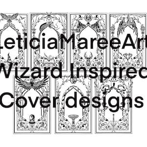 Wizard Inspired Book Cover Art PDF
