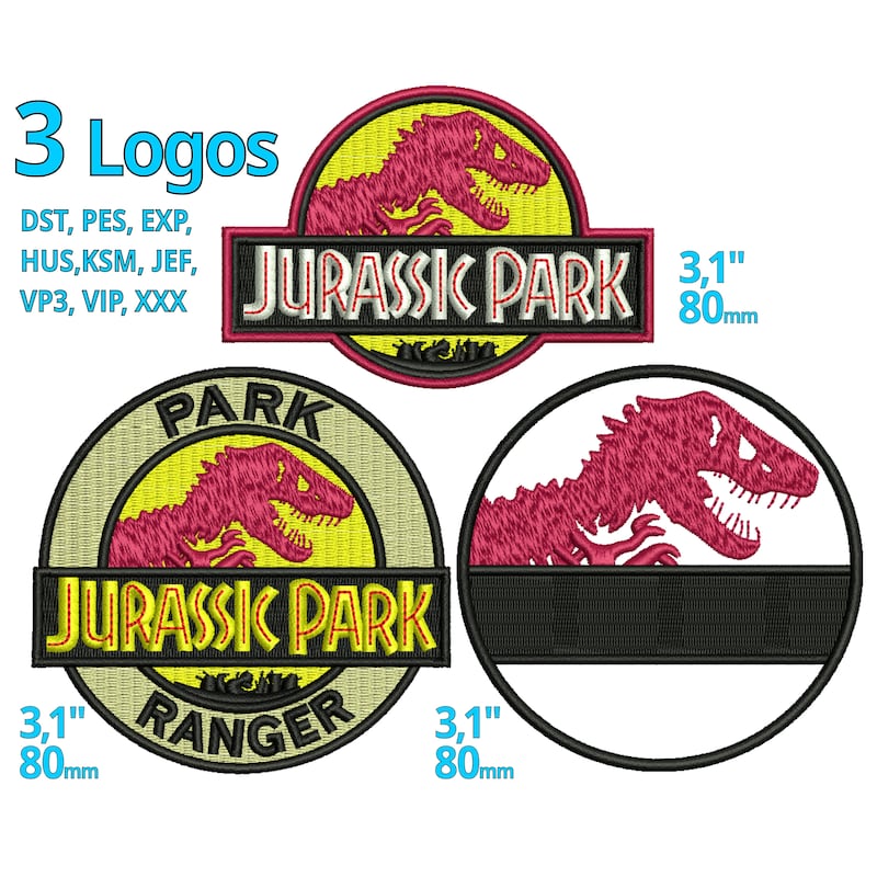 Jurassic Park Ranger Svg - Etsy