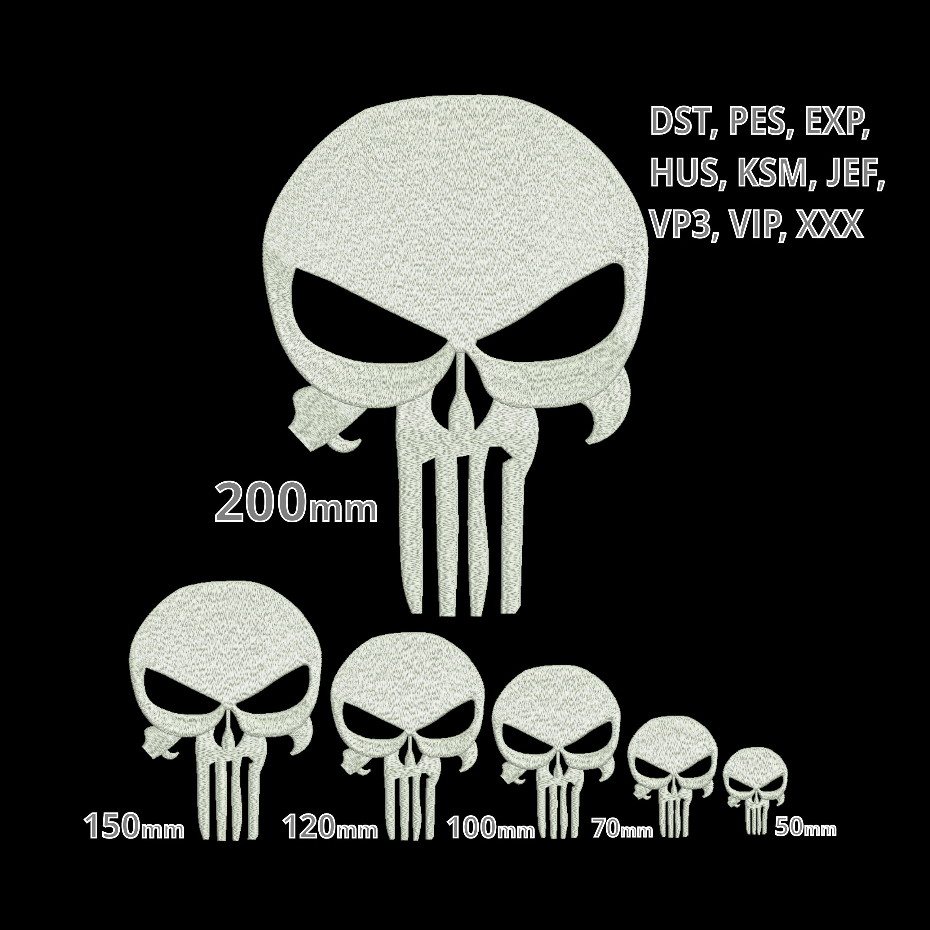 339 - VELCRO PATCH - The Punisher, Patches