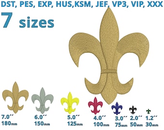 Patch Thermocollant Fleur De Lys Brodé | Décoration Vêtement Médiévale | Écusson 8x6 Cm Pour Roi, Reine, Prince