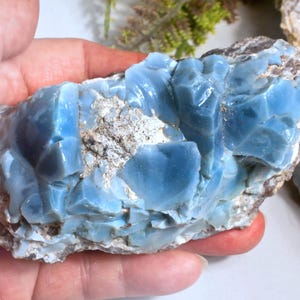 Owyhee Opal | Blauer Opal aus Oregon | Himmelblauer Opal aus Oregon | Owyhee blue Opal | Blauer Opal Owyhee Oregon