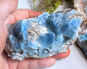 Owyhee Opal | Blauer Opal aus Oregon | Himmelblauer Opal aus Oregon | Owyhee blue Opal | Blauer Opal Owyhee Oregon