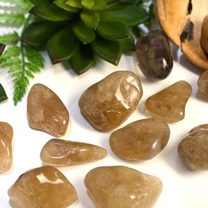 Piedras pulidas de citrino natural | Citrino auténtico | Piedras pulidas de citrino sin tratar | Citrino natural | Meditación con citrino | Citrino