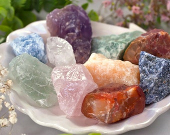 Wassersteine bunter Mix | 10 Sorten | Wassersteine Mischung | Meditation | Reiki | Chakra Stones | Kristall Wassersteine