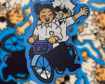 Blue Spring - Die-Cut Sticker