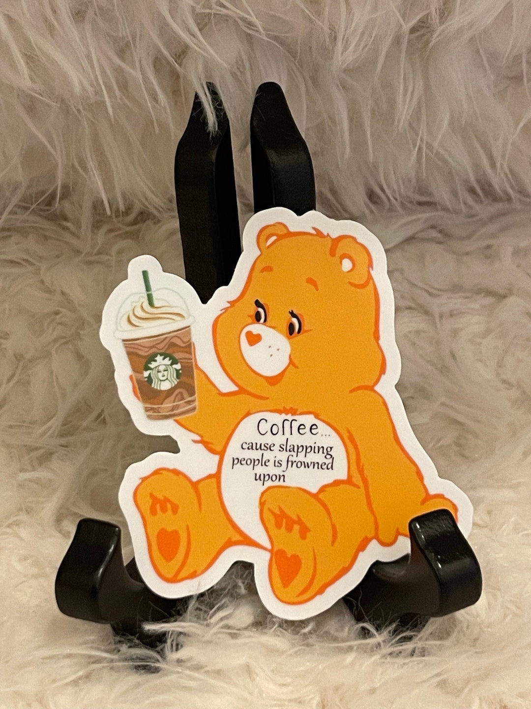 Funny Coffee Gifts Coffee Slapping People is Frowned Upon Etsy