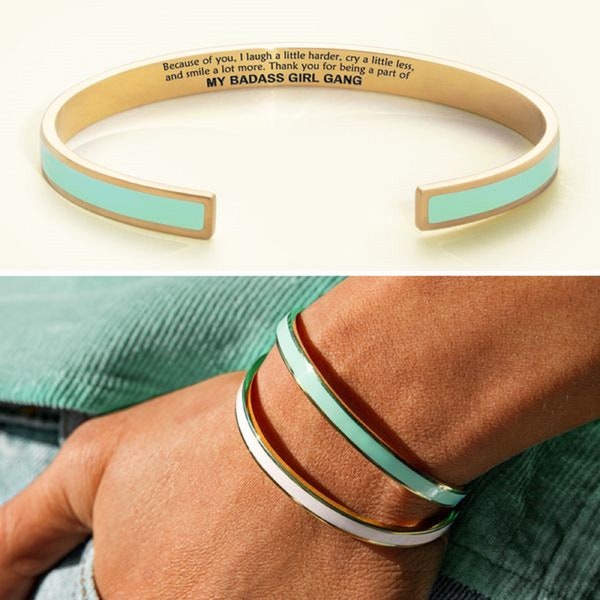 Badass Girl Gang Bracelet Etsy