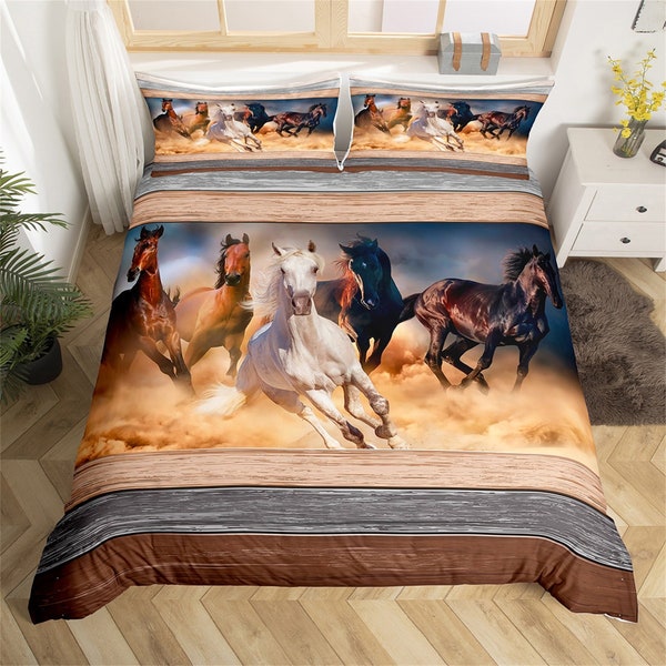 Horse Bedding Etsy