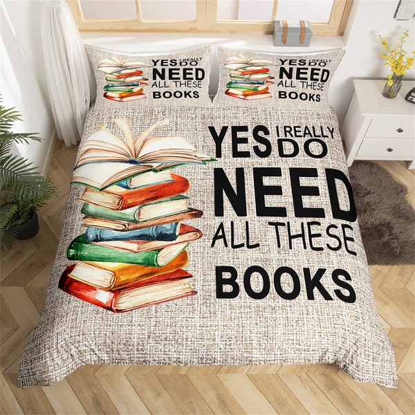 Book Bedding Etsy