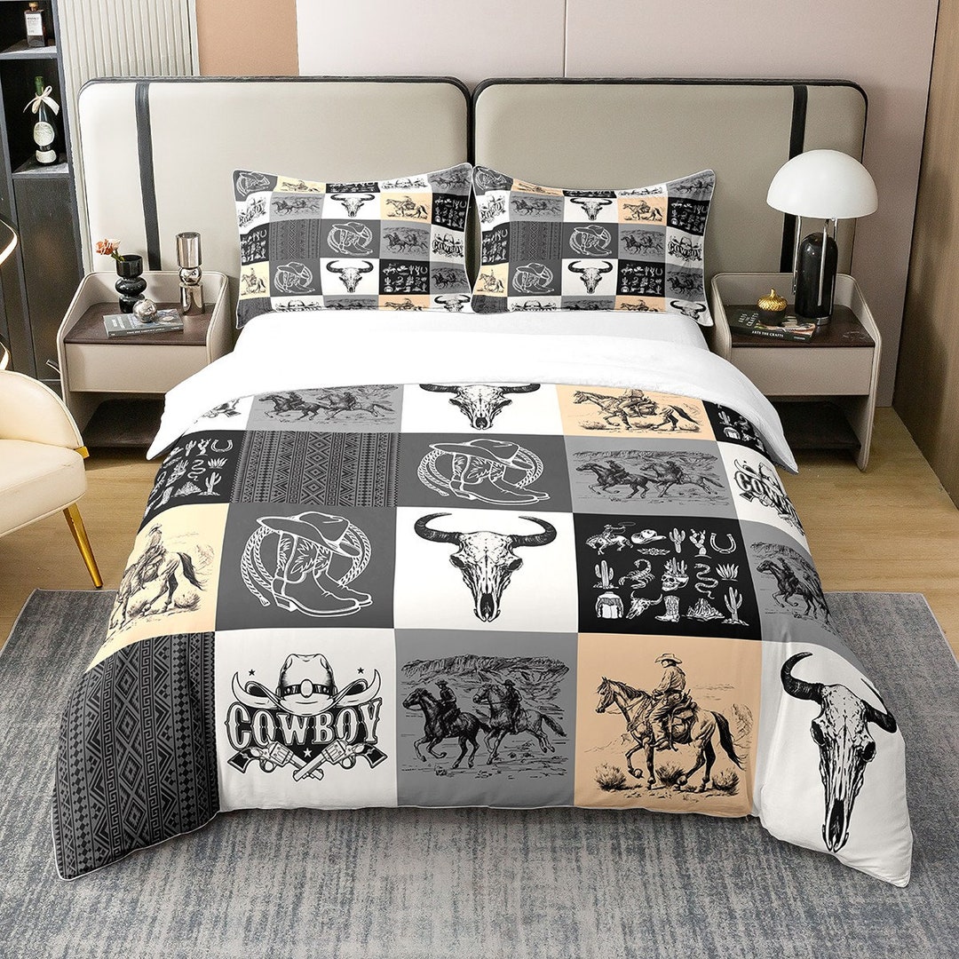 Lot De 34 Pièces De Tissu Western Paisley Prédécoupées - 100% Coton - Pour Patchwork Et Couettes