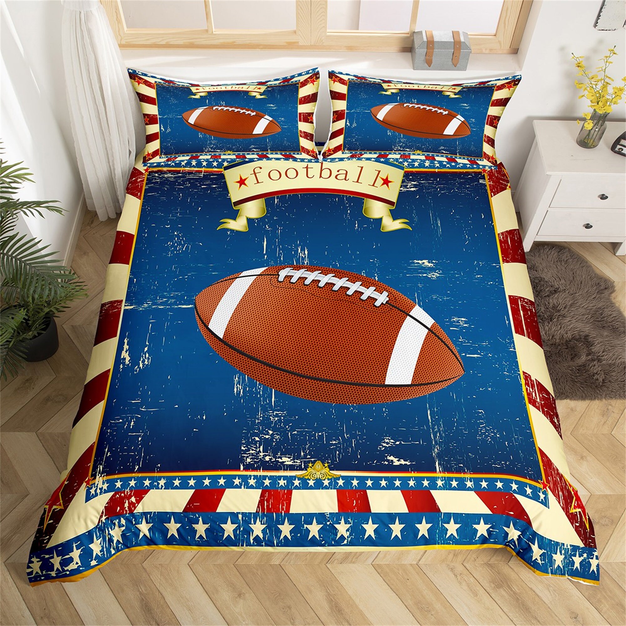 Rugby Bedding - Etsy