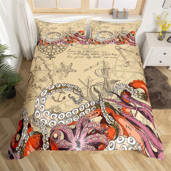 Nautical Bedding Etsy