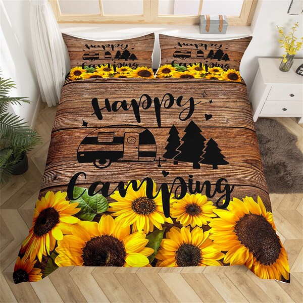 Sunflower Bedding Etsy