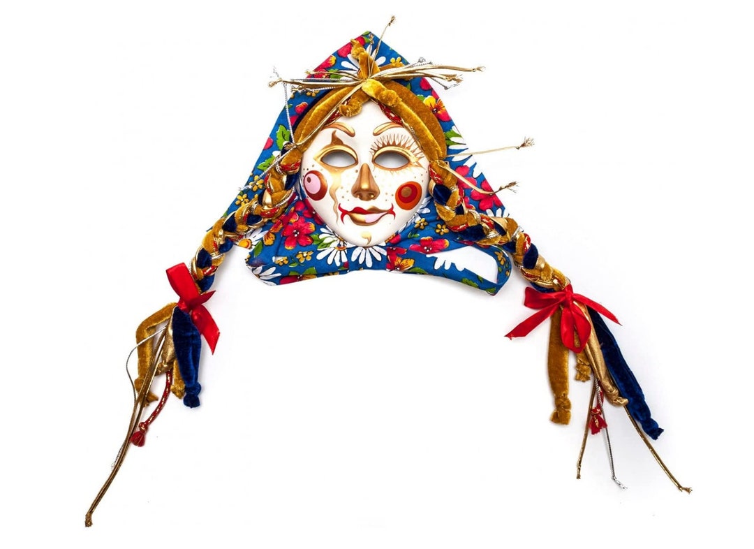 Matryoshka Porcelain Mask Etsy