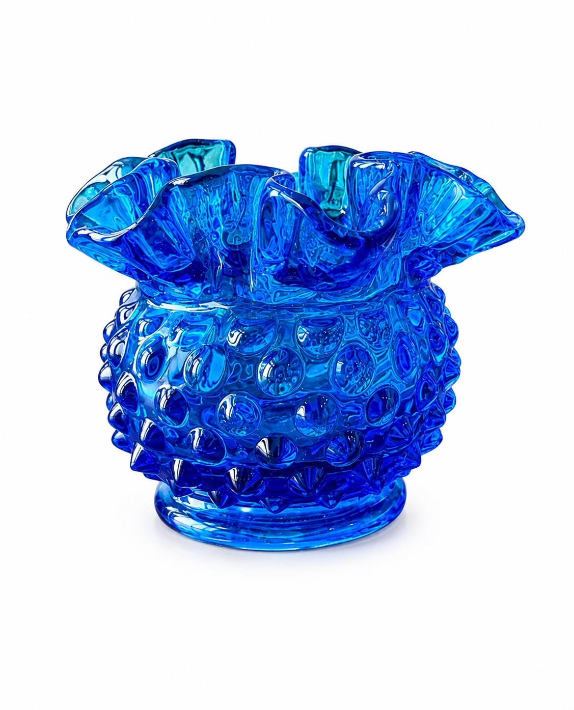 Fenton Opaque Blue - Etsy
