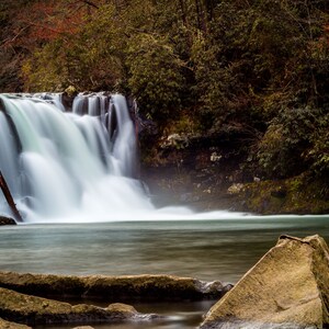 Abram&#39;s Falls in Cade&#39;s Cove, Great Smoky Mountain National Park