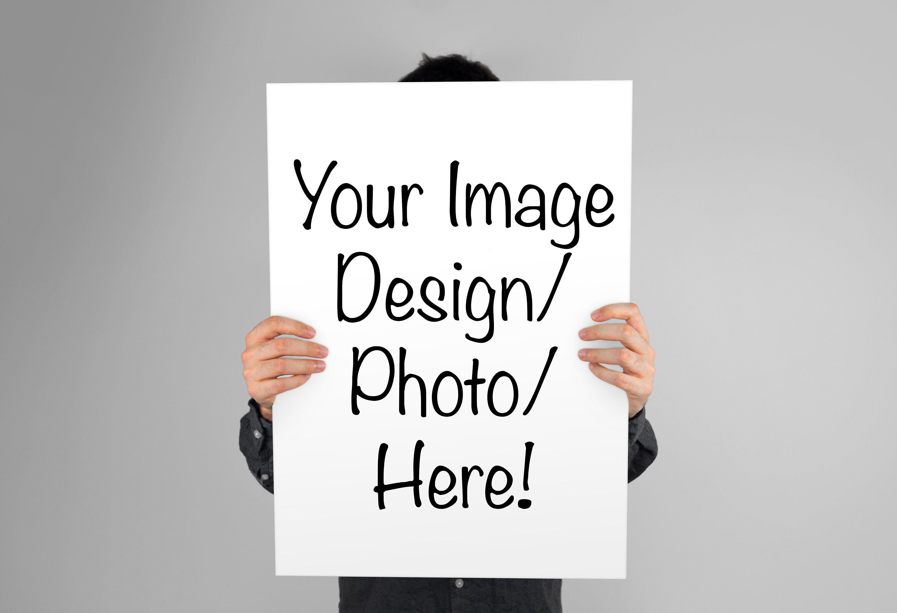 Your Photo Image Design to Print Large Custom Poster Art Etsy UK