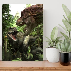 Dinosaurs Jurassic T Rex Large Poster Art Print Gift A0 A1 A2 A3 A4 A5