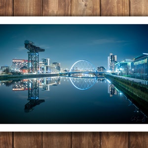 Calm reflections on the Clyde - Print
