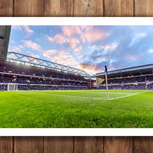 Match day at Ibrox - Print