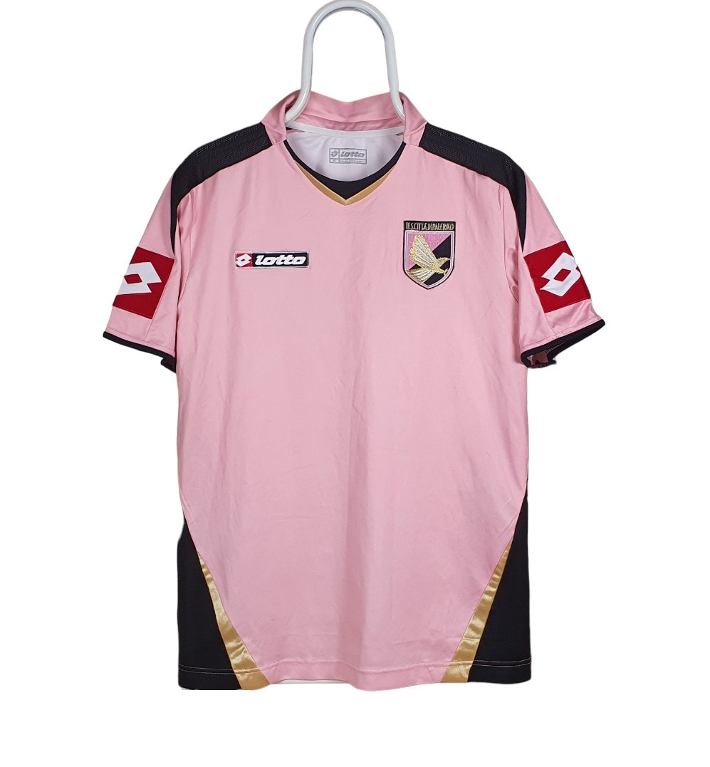 2009/10 Palermo Home Football Shirt / Old Official Lotto Soccer Jersey