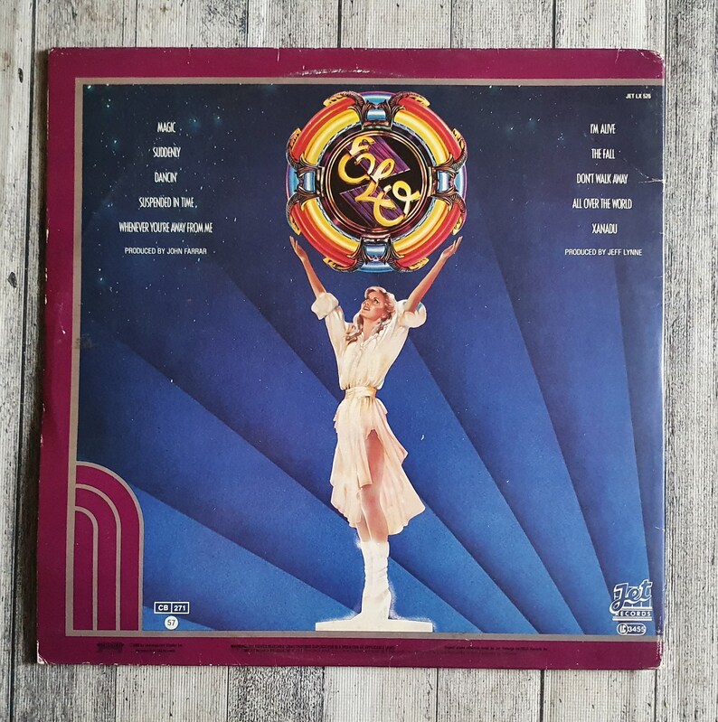 Electric Light Orchestra & Olivia Newtonjohn Xanadu Soundtrack 1980 VG