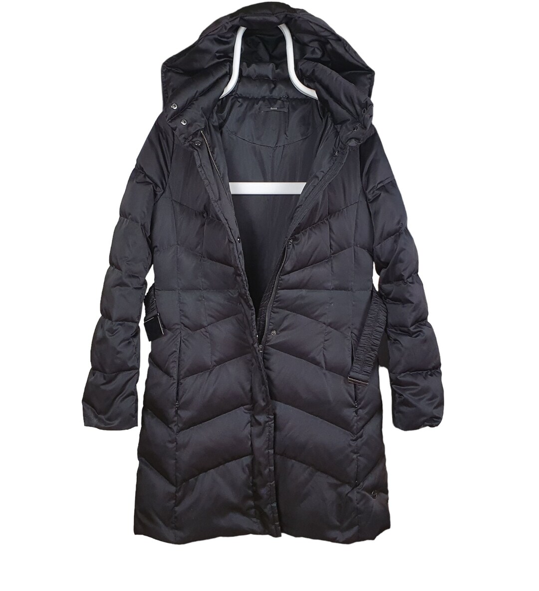 Hugo Boss Puffer Parka Coat Winter Jacket S Etsy