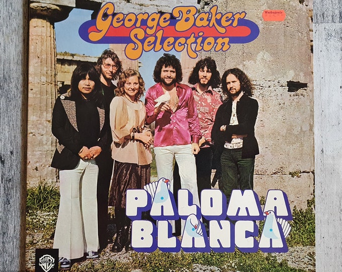George Baker Selection Paloma Blanca (1975) (VG) Disco Musical Álbum Vinilo LP 12