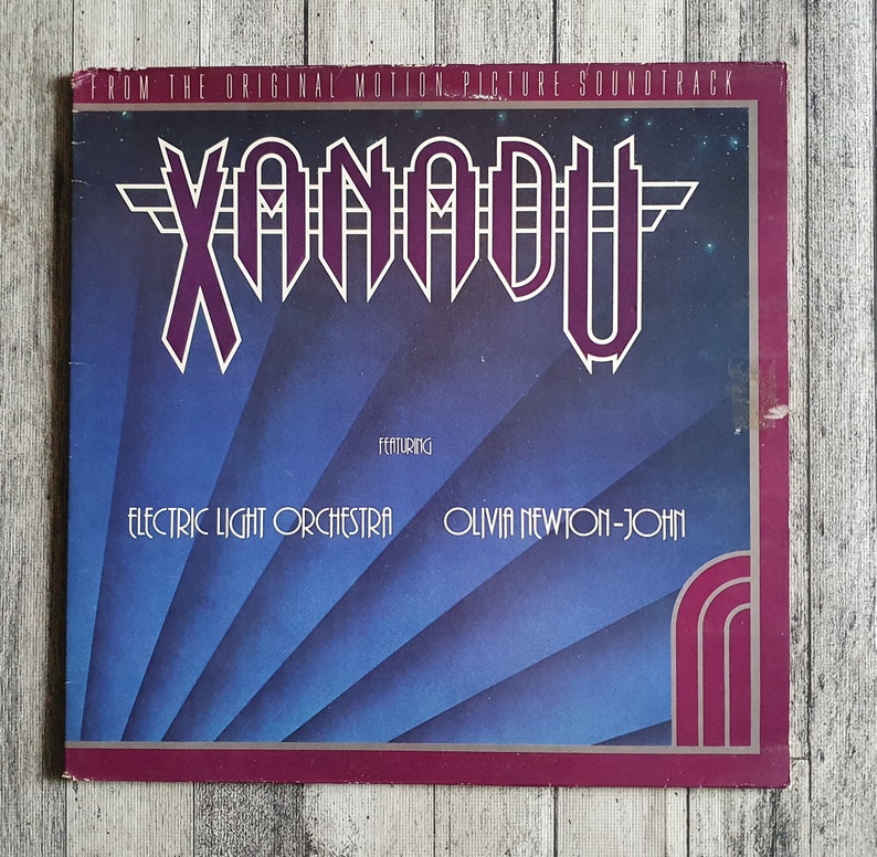 Electric Light Orchestra & Olivia Newtonjohn Xanadu Soundtrack 1980 VG