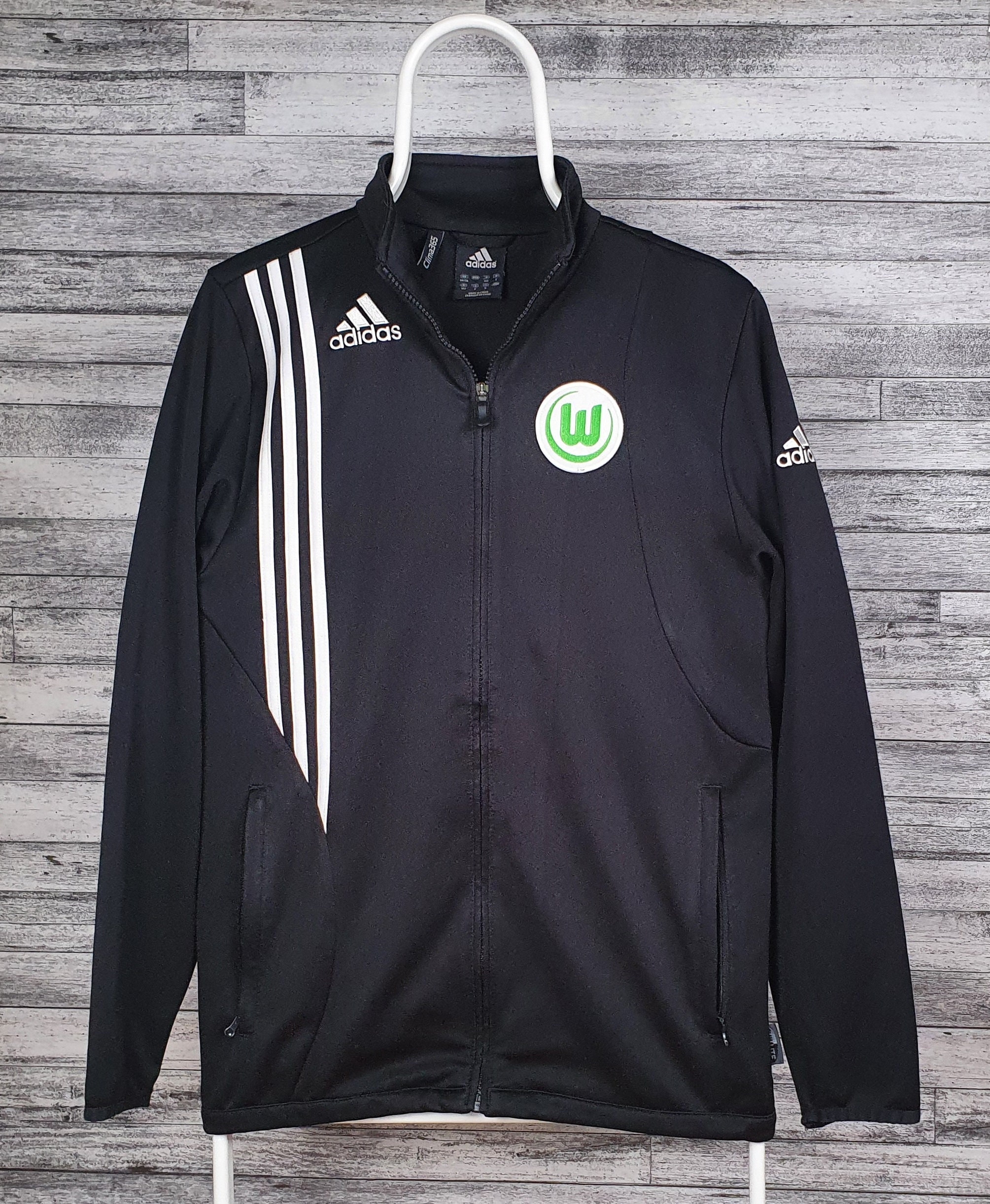 MENS ADIDAS FC REAL BETIS 2016/2017 JACKET TRAINING SOCCER FOOTBALL WHITE  SIZE L
