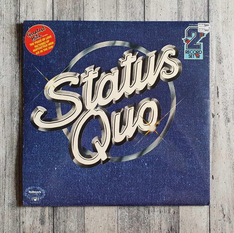 Status Quo Greatest Hits 1976 EX Disque de musique Album Etsy France