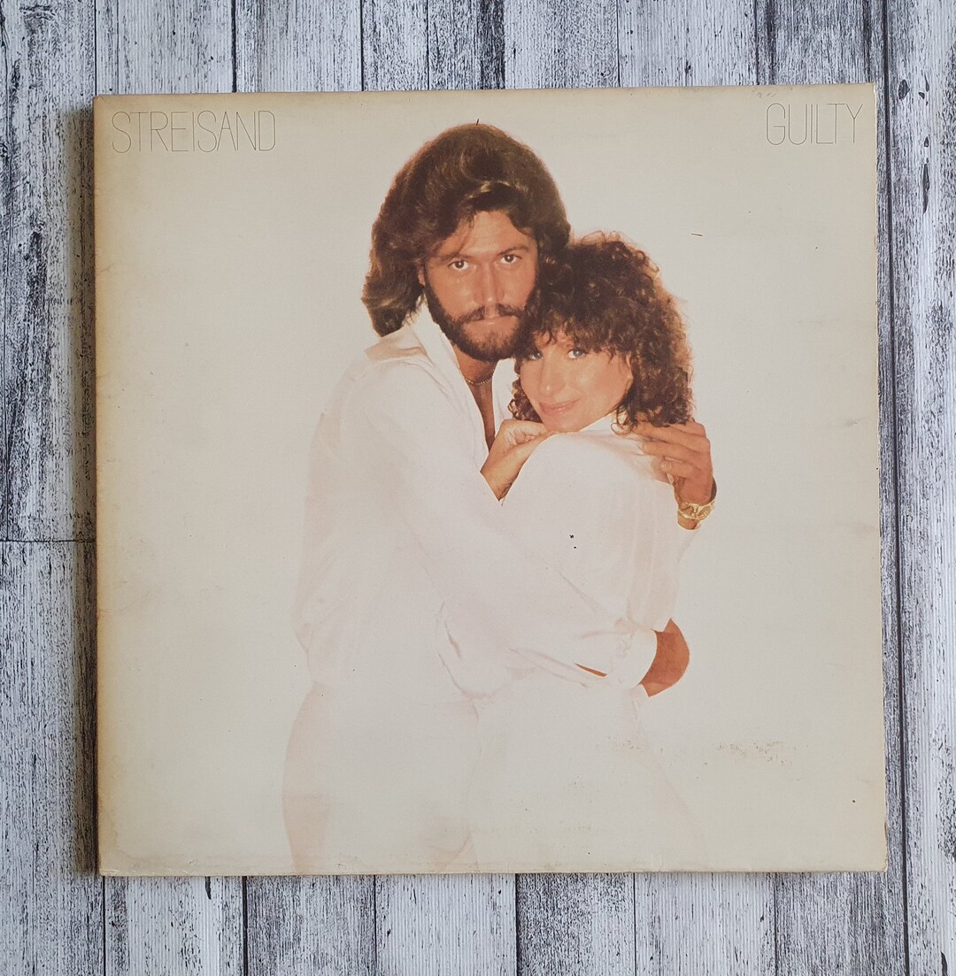 Barbara Streisand & Barry Gibb Guilty 1980 VG Music - Etsy