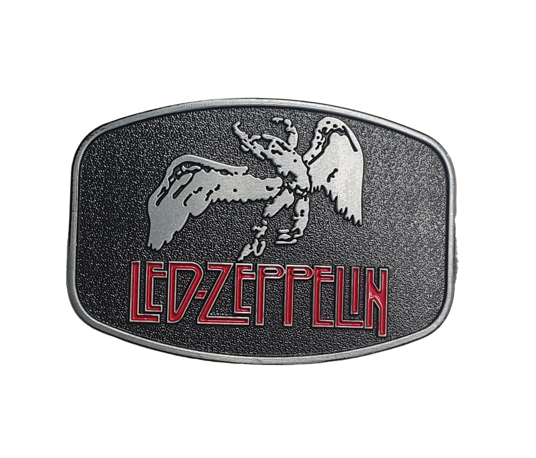 Led Zeppelin Rock Band Belt Buckle Etsy
