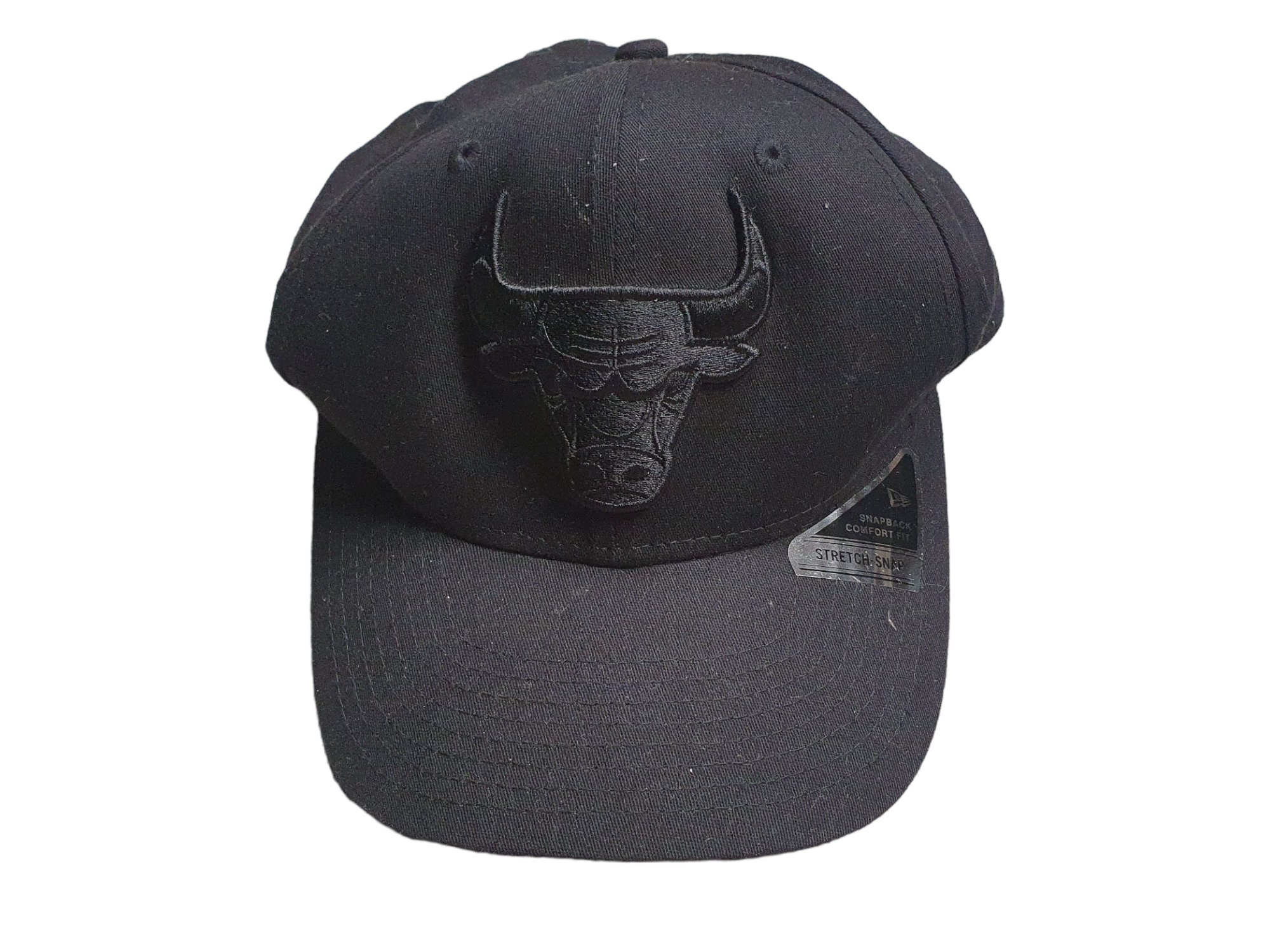 Triko New Era NBA Team Logo Oversized Chicago Bulls Black - Snapbacks
