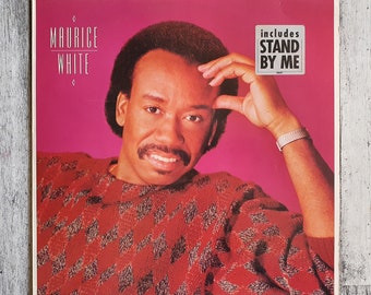 Maurice White Same (1985) (VG+) Music Record Vinyl Album LP 12