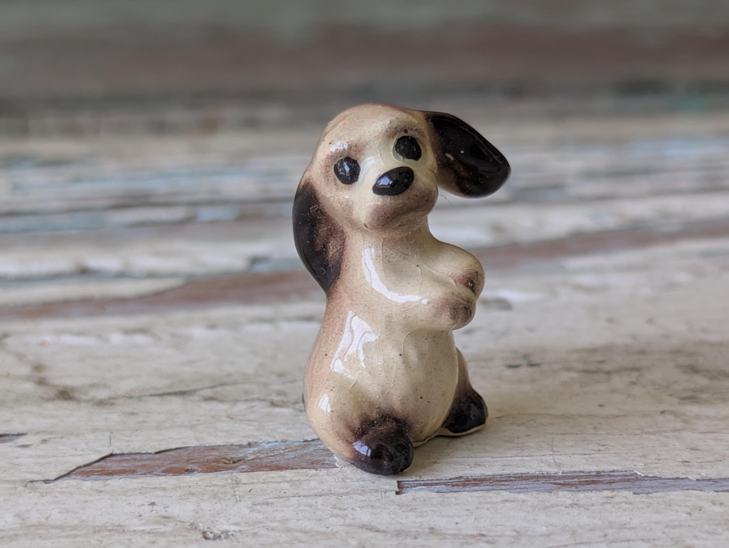 1980s Porcelain Dog - Etsy