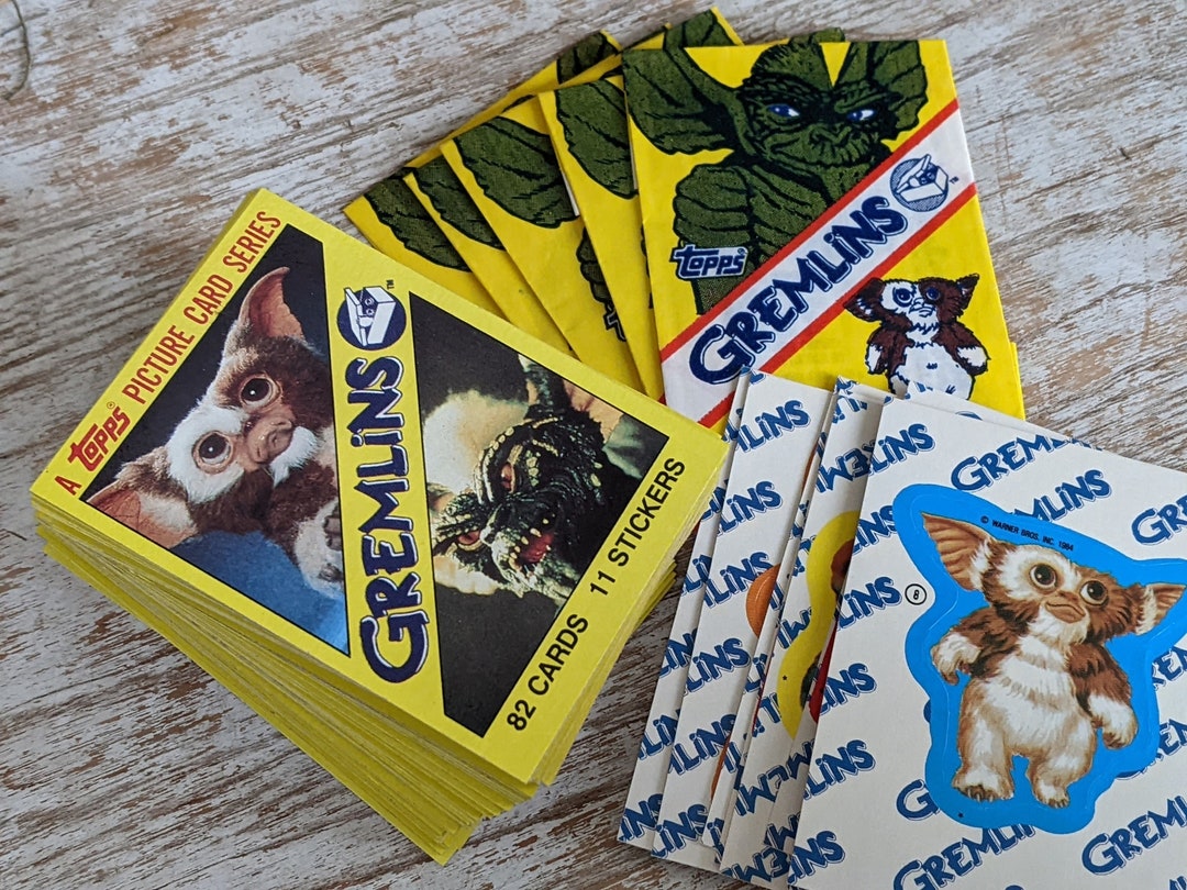 グレムリン ムービー フォト カード バブルガム GREMLiNS CARDS