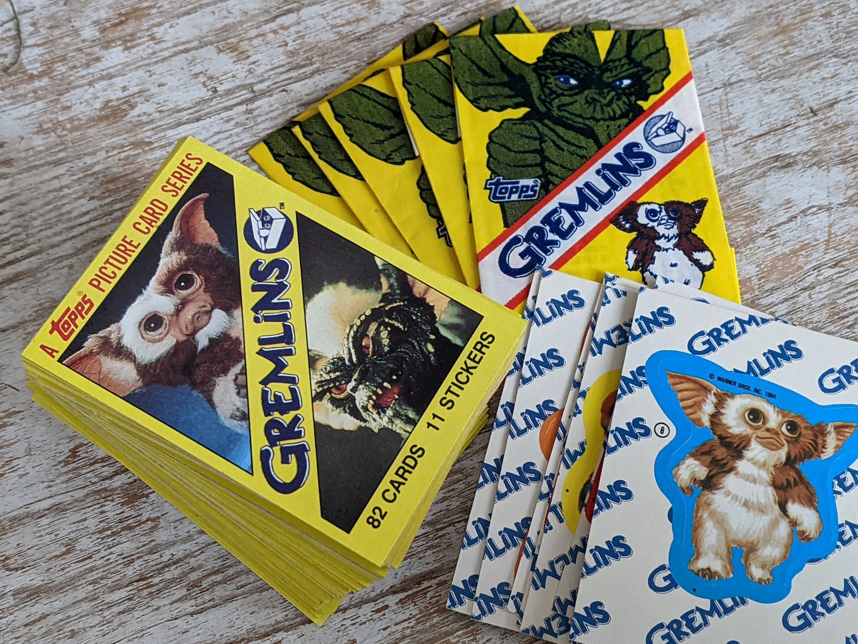 1984 Gremlins Complete Collection 82 Trading Cards 11