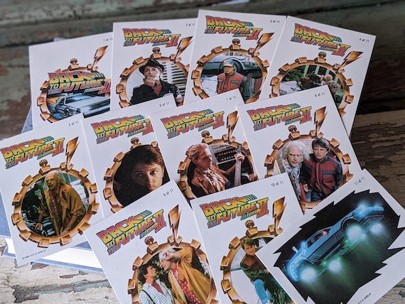 BACK TO THE FUTURE Ⅱ／toppsトレーディングカード88枚 1989 Back to the Future II Topps Trading Cards: Complete Set, 88
