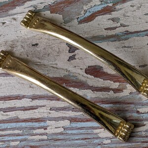 Vintage Belwith Conquest Brass Handles - Set of 2