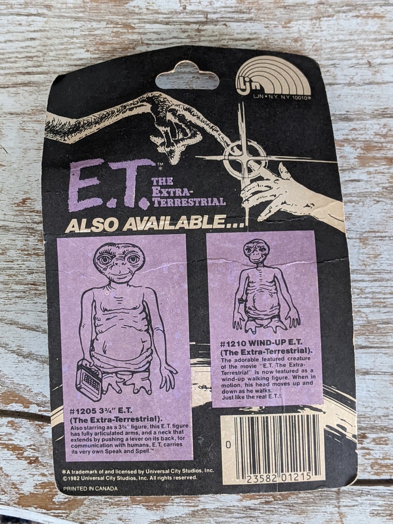 1982 E.T. Original Collectibles Collection **blue Blanket With Book - Etsy