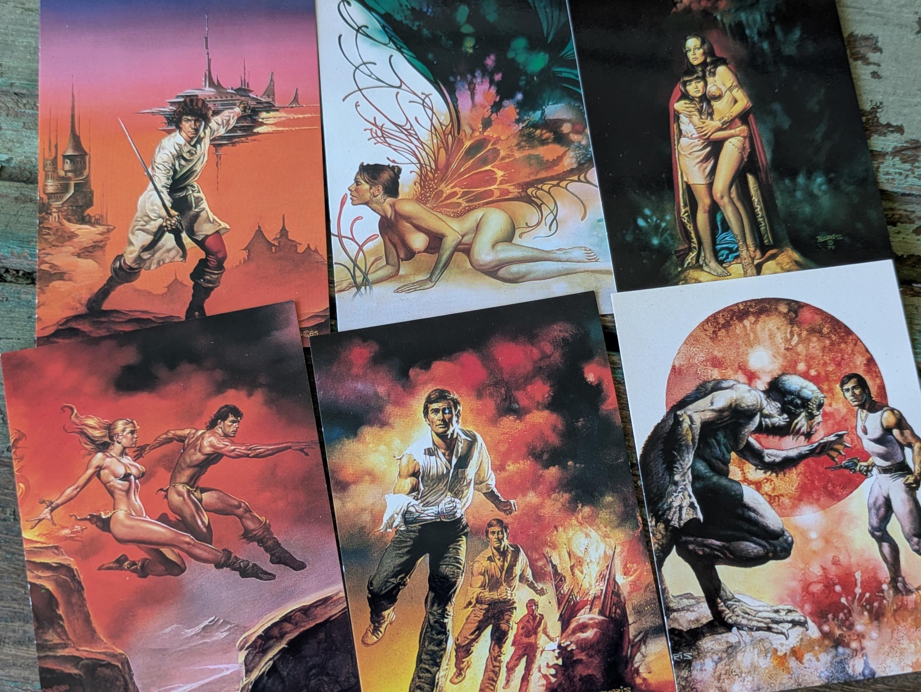 1992 Boris Vallejo Fantasy Art Card Set: Complete Series 2 +