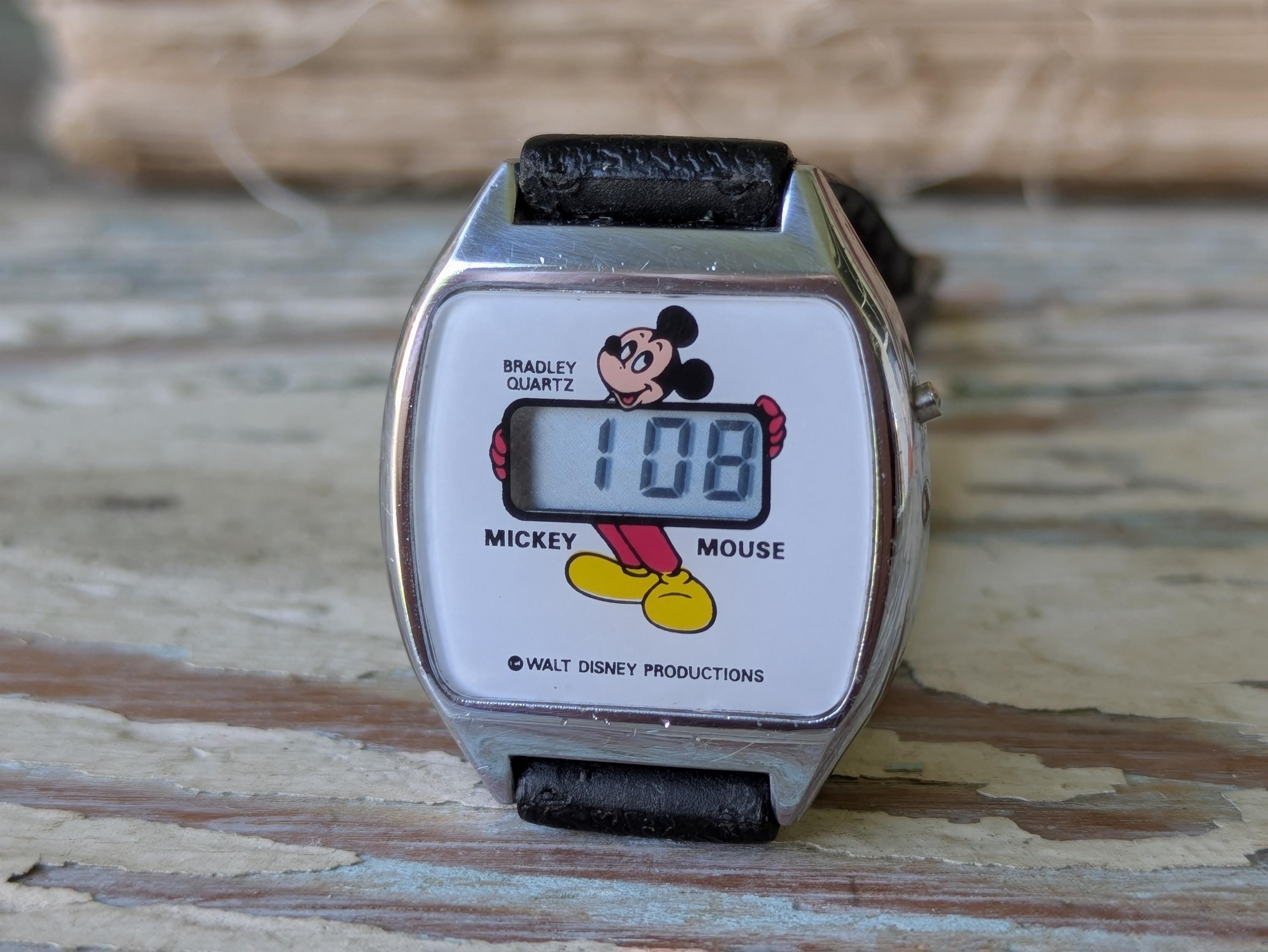 Bradley Mickey Mouse Watch