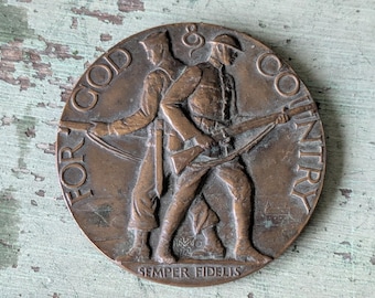 Antique 1922 McKenzie American Legion School Award by Medallic Art Company