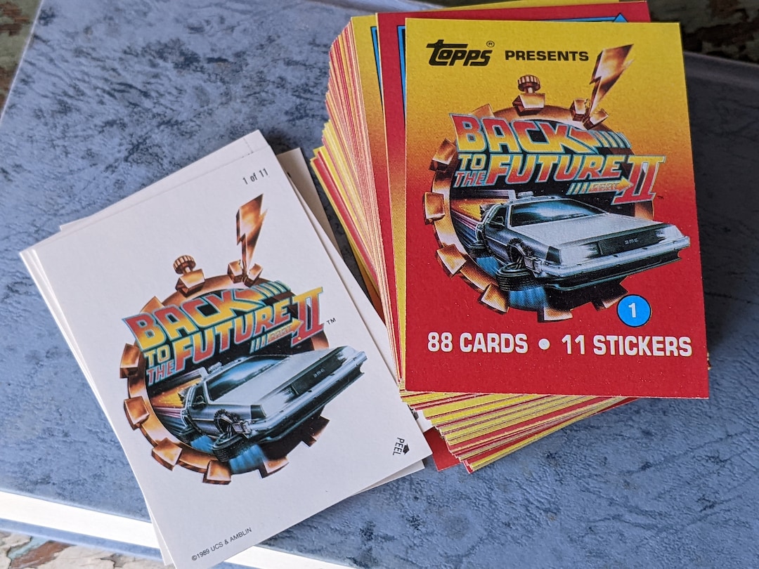 BACK TO THE FUTURE Ⅱ／toppsトレーディングカード88枚 1989 Back to the Future II Topps Trading Cards: Complete Set, 88