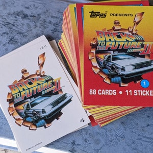 1989 Back to the Future II Topps Trading Cards: Complete Set, 88
