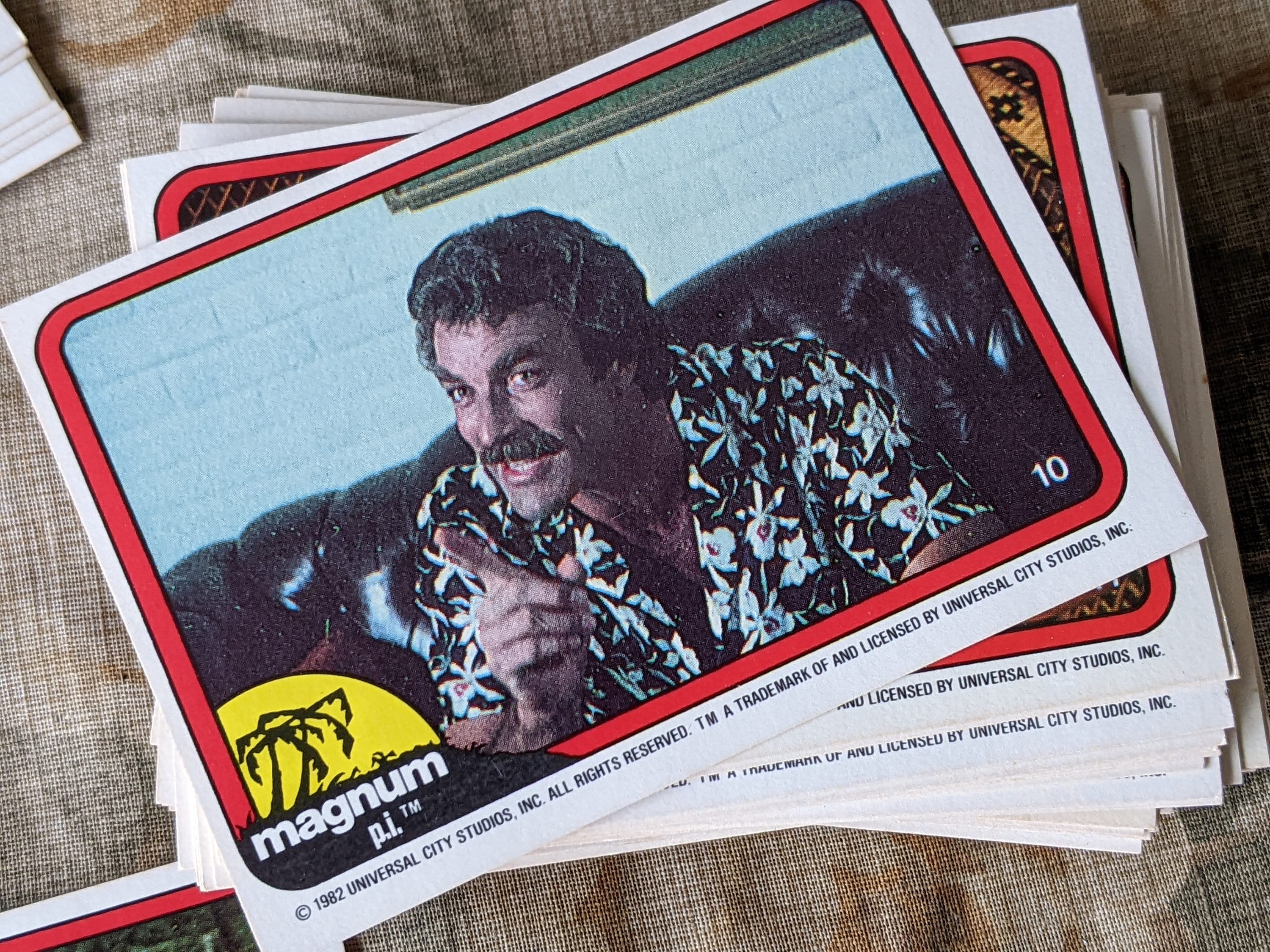 Magnum Pi Cards