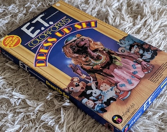 1982 E.T. Colorforms Dress Up Set **Complete New In Box **Rare